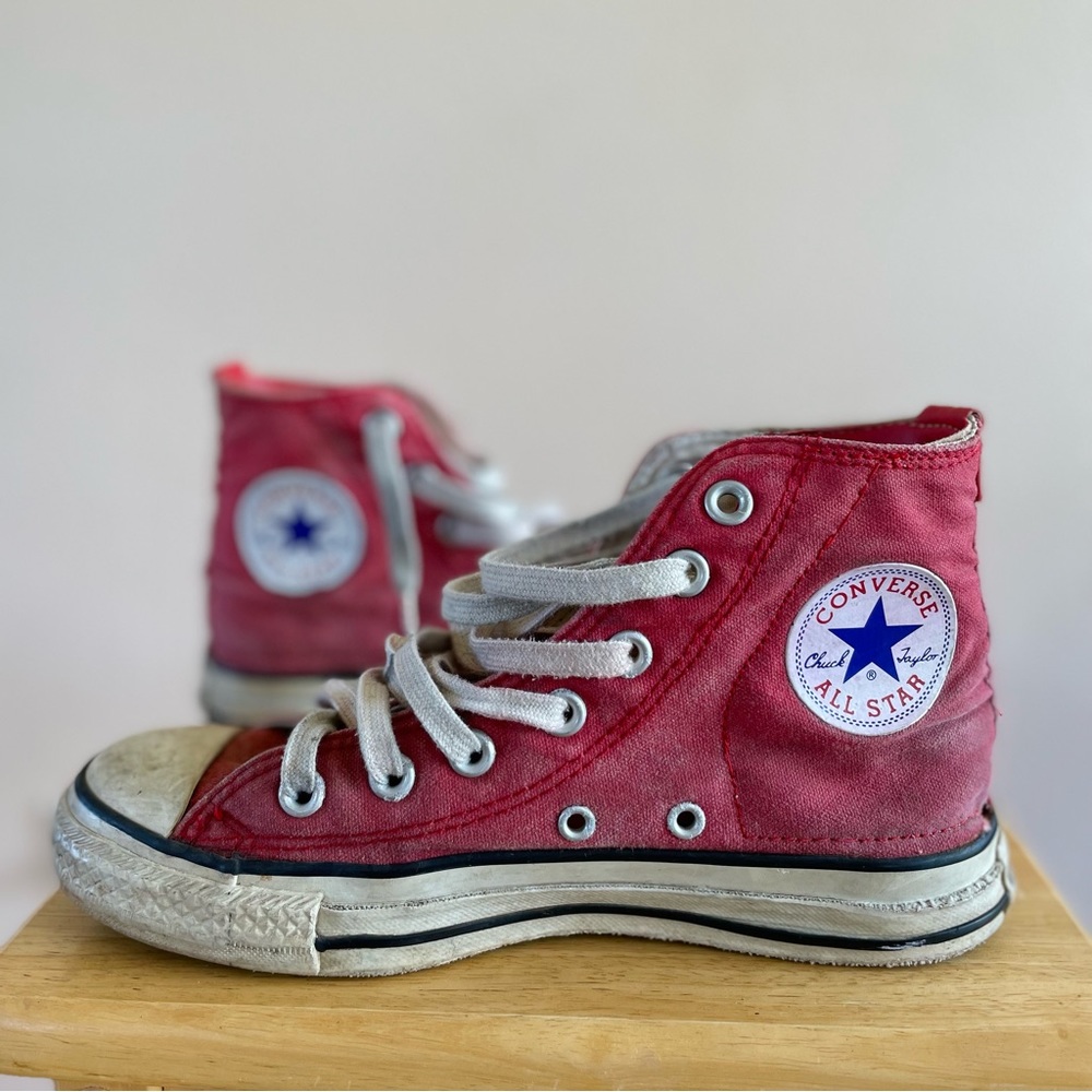 DISTRESSED CONVERSE HIGH TOPS  *LIMITED EDITION*